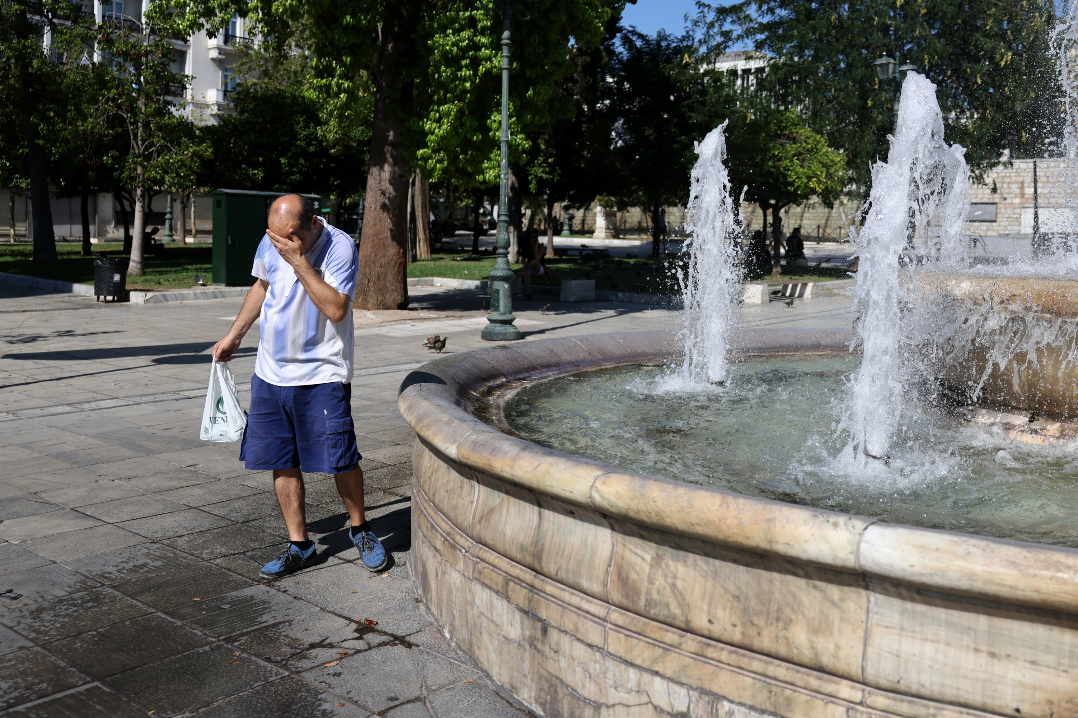 Heatwave in Athens